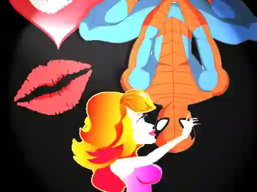 Spiderman Kiss — безплатна онлайн игра