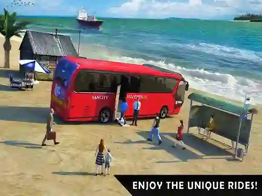 Floating water surface bus — безплатна онлайн игра