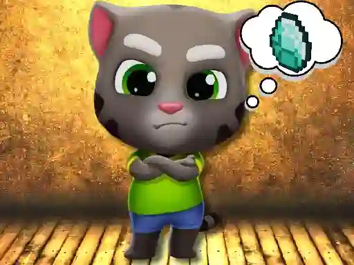 Talking Tom Diamond Hunt — безплатна онлайн игра