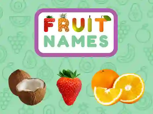 Fruit Names — безплатна онлайн игра