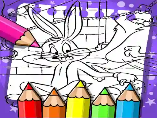 Bugs Bunny Coloring Book — безплатна онлайн игра