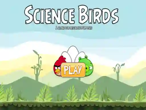 Science Birds — безплатна онлайн игра