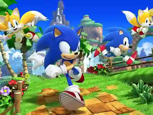 Sonic Adventure Run — безплатна онлайн игра