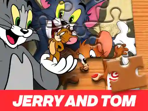 Jerry and Tom Jigsaw Puzzle — безплатна онлайн игра