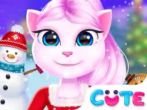 Angela Christmas Decor Game — безплатна онлайн игра