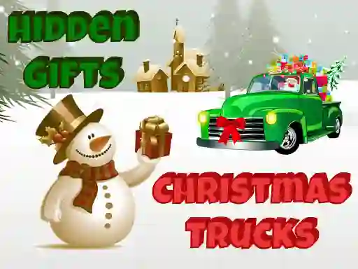 Christmas Trucks Hidden Gifts — безплатна онлайн игра