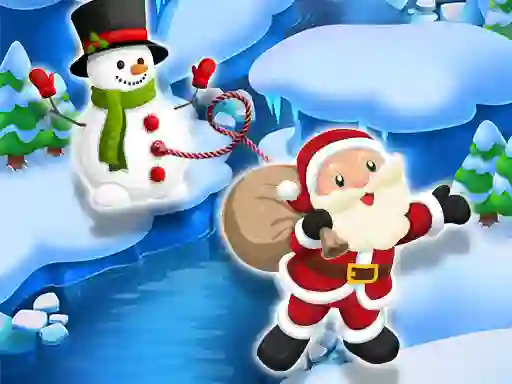 Santa SnowMan Jump — безплатна онлайн игра