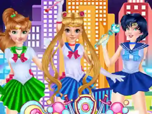 Sailor Moon Cosplay Show — безплатна онлайн игра