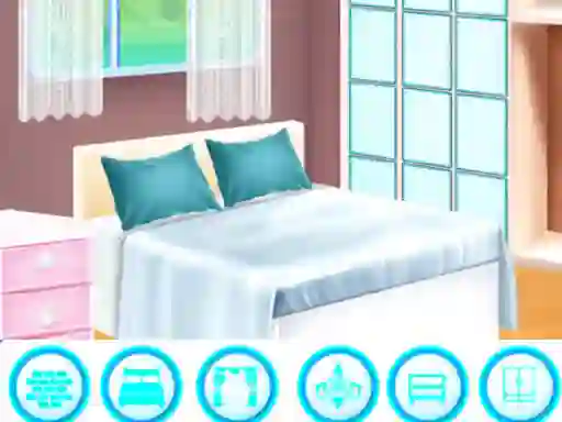 Fashion Girl Beautiful New House — безплатна онлайн игра