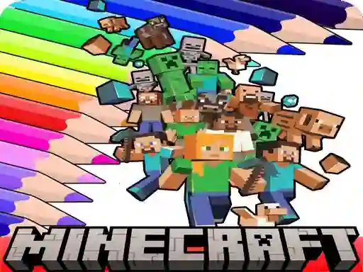 Coloring Book for Minecraft — безплатна онлайн игра