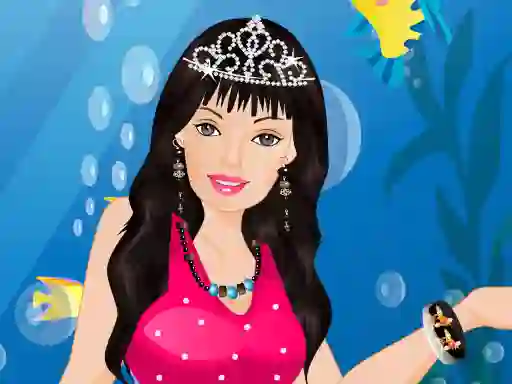 Barbie Mermaid Dressup — безплатна онлайн игра