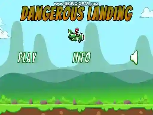 Dangerous Landing — безплатна онлайн игра