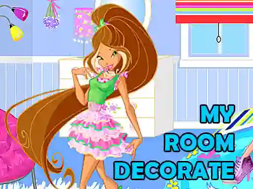 Winx Room Decorate — безплатна онлайн игра