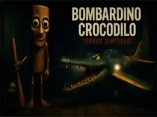 Bombardino Crocodilo Terror Jumpscare — безплатна онлайн игра