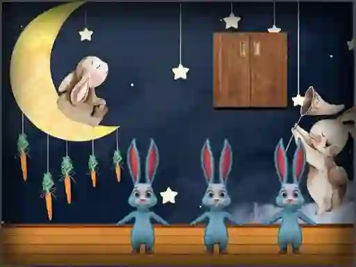 Amgel Bunny Room Escape 2 — безплатна онлайн игра