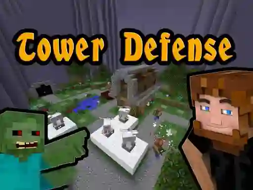 Minecraft Tower Defense — безплатна онлайн игра