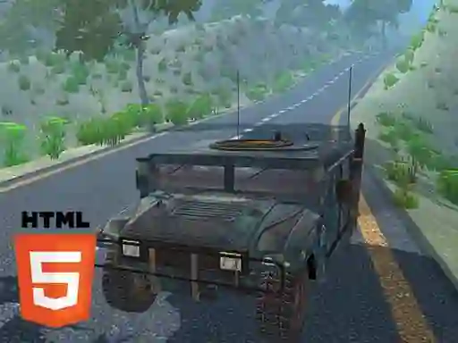 Hummer Jeep Driving Sim — безплатна онлайн игра