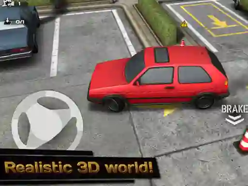Backyard car Parking — безплатна онлайн игра