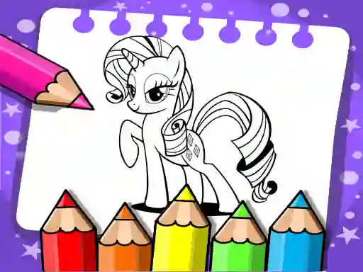 My Little Pony Coloring Book — безплатна онлайн игра