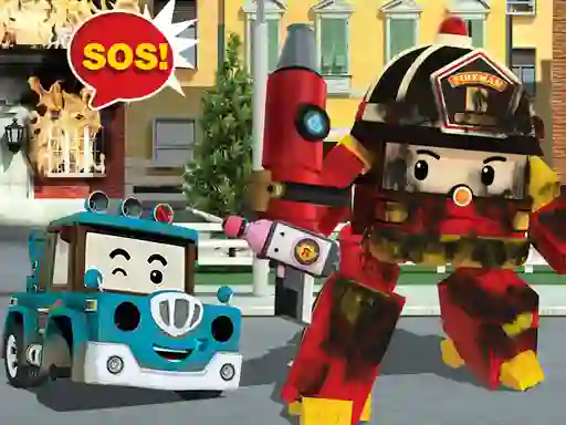 Robot Car Emergency Rescue 2 — безплатна онлайн игра