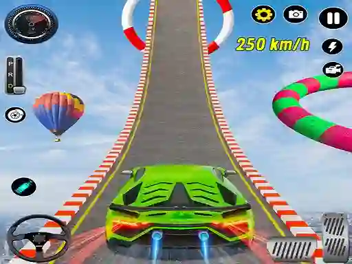 Car Stunt Ramp Challenge — безплатна онлайн игра