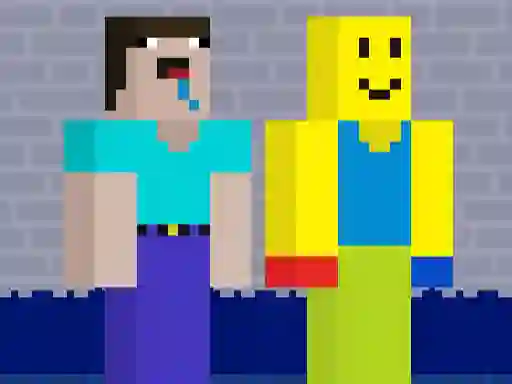 NoobLOX Rainbow Friends — безплатна онлайн игра