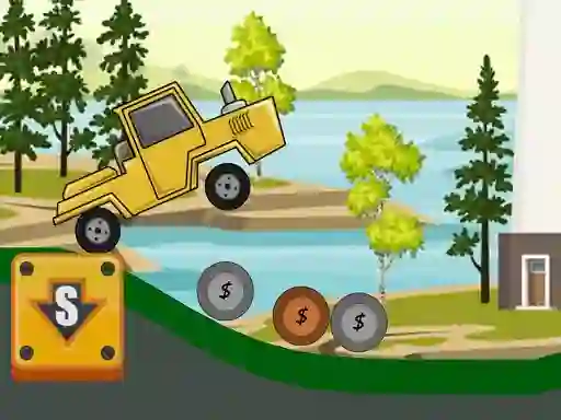 Hill Climb Tractor 2D — безплатна онлайн игра