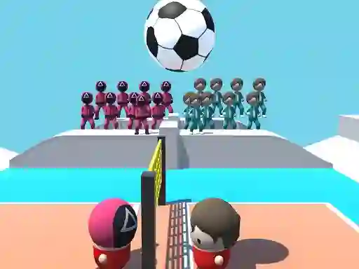 Volley Squid Gamer — безплатна онлайн игра