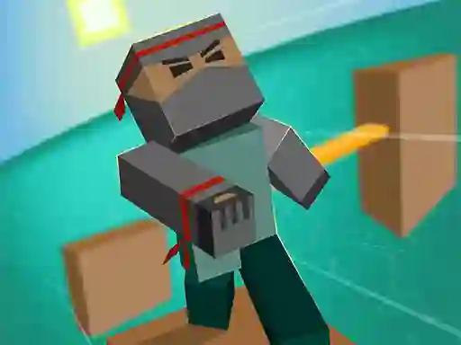 Blocky Parkour Ninja — безплатна онлайн игра