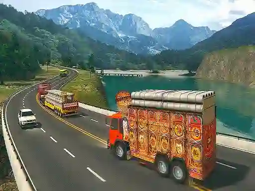 Indian Cargo Truck Gwadar Port Game — безплатна онлайн игра