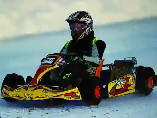 Kart Racing Jigsaw — безплатна онлайн игра