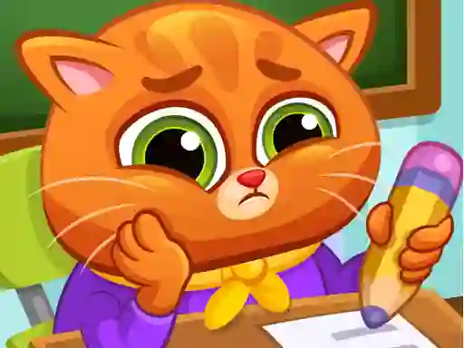 Lovely Virtual Cat At School — безплатна онлайн игра