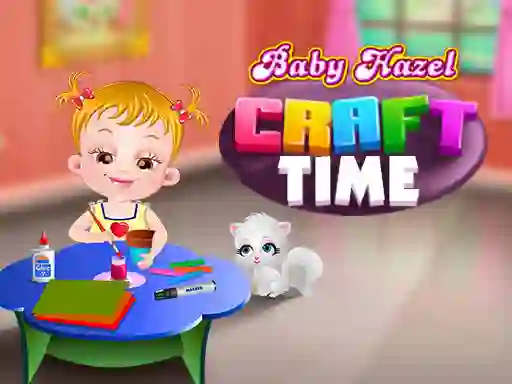 Baby Hazel Crafts Time — безплатна онлайн игра