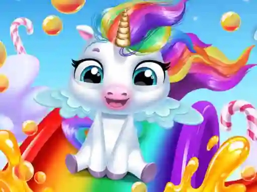 Glitter Unicorn Dress Up Girls — безплатна онлайн игра