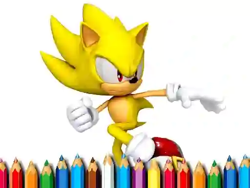 Sonic Coloring Book — безплатна онлайн игра