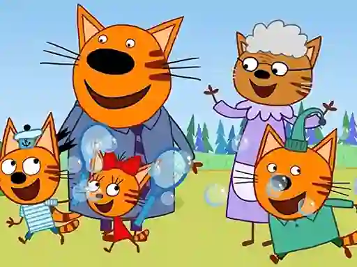 Cat Family Educational Games — безплатна онлайн игра