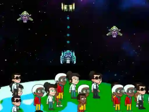 Save from Aliens — безплатна онлайн игра