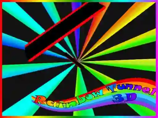Rainbow Tunnel 3D — безплатна онлайн игра