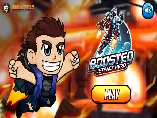 Boosted Jetpack Hero — безплатна онлайн игра