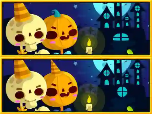 Find Differences Halloween — безплатна онлайн игра