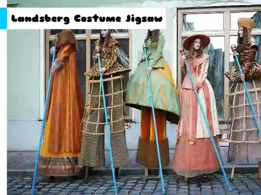 Landsberg Costume Jigsaw — безплатна онлайн игра