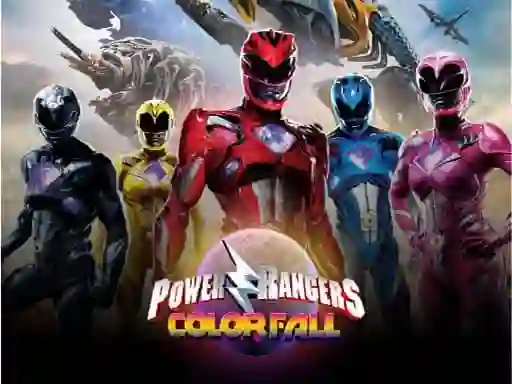 Power Rangers Color Fall — безплатна онлайн игра