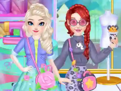 Fashion Princess Sewing Clothes — безплатна онлайн игра