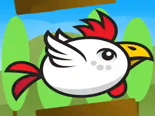 Angry Flappy Chicken Fly — безплатна онлайн игра