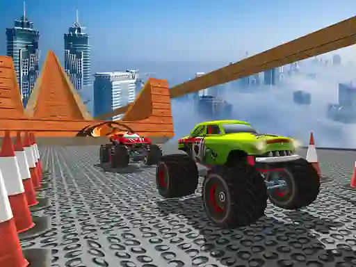 Monster Truck Ramp — безплатна онлайн игра