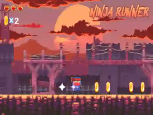 Ninja Runner — безплатна онлайн игра