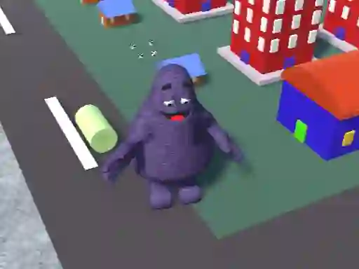 Grimace Shake City Chaos — безплатна онлайн игра