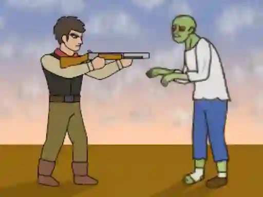 Cowboy Survival Zombie — безплатна онлайн игра