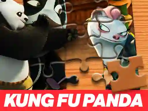 Kung Fu Panda Dragon Knight Jigsaw Puzzle — безплатна онлайн игра