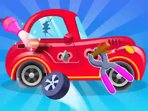 Car Care Repair DuDu Mechanic — безплатна онлайн игра
